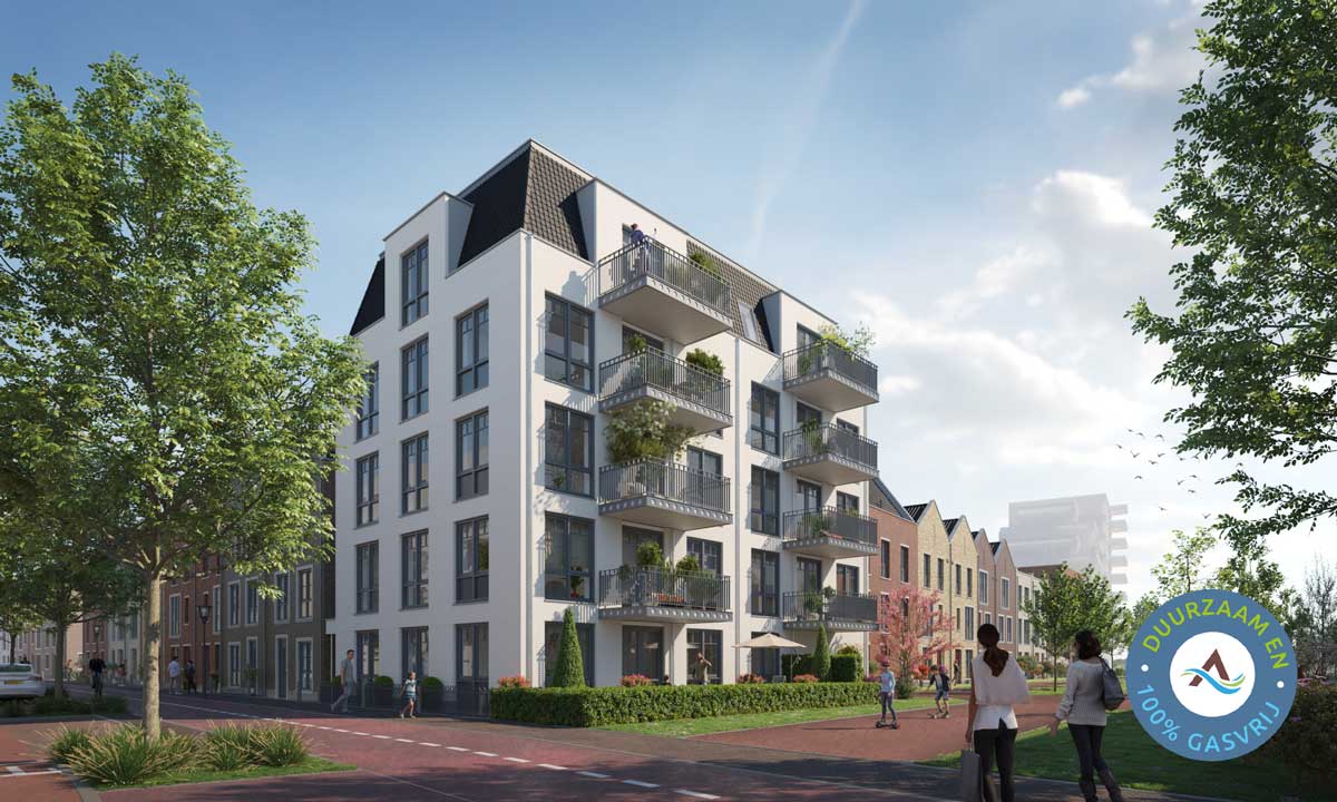 De Witte Villa Maassluis Woningen sticker 1200